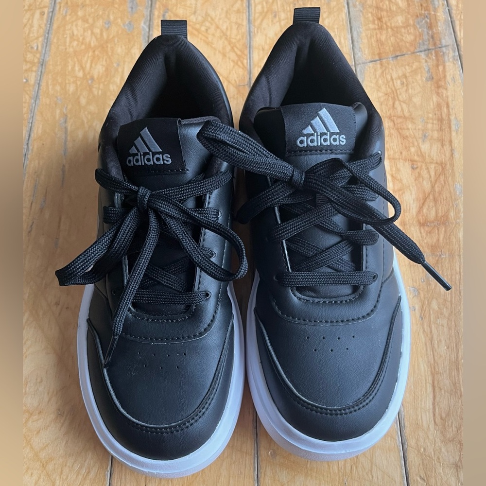 adidas Kids Black and White Sneakers